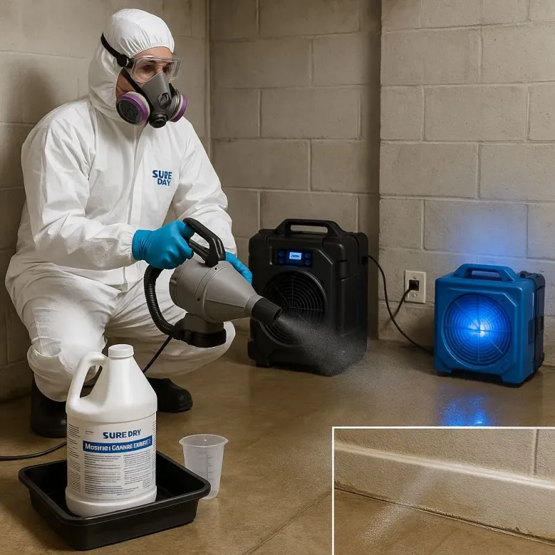 Sanitization and Odor Removal process in Nash, TX