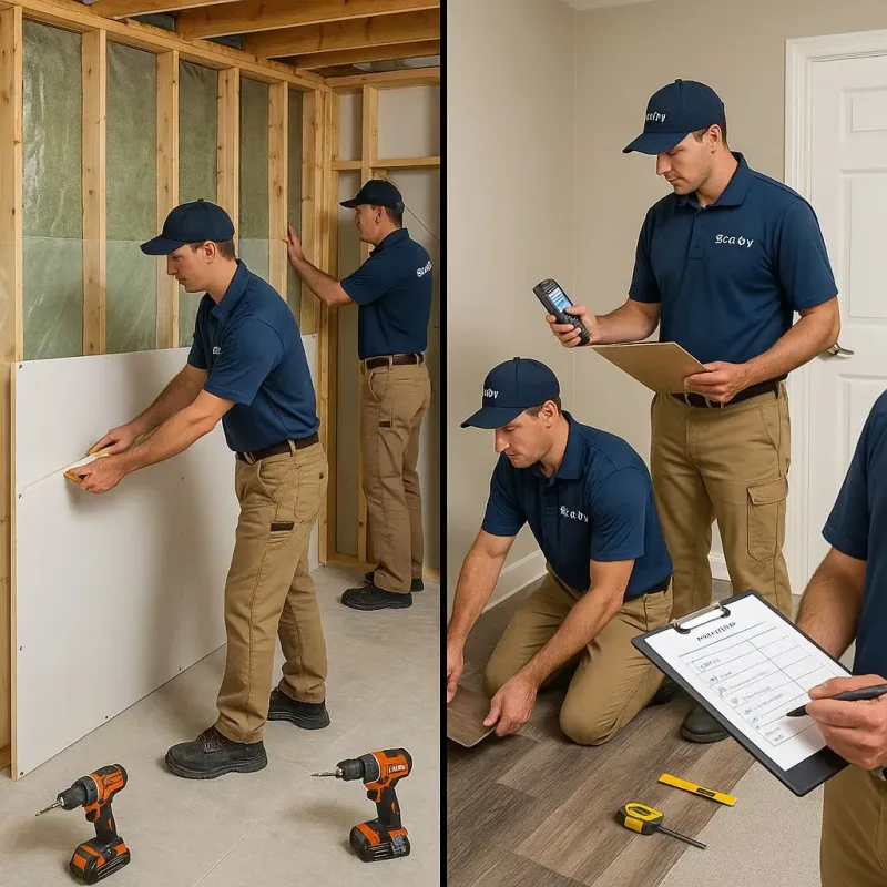 Repairs and Reconstruction process in Nash, TX