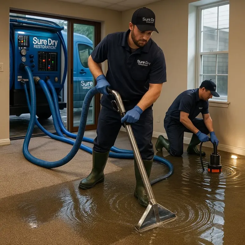 Water Extraction and Removal process in Nash, TX